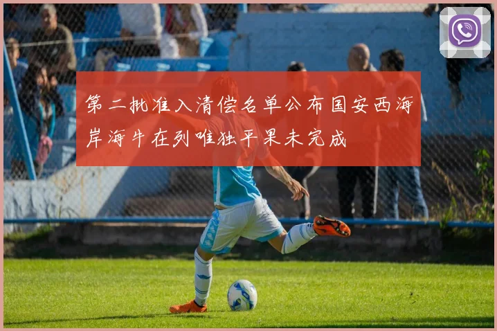 第二批准入清偿名单公布国安西海岸海牛在列唯独平果未完成